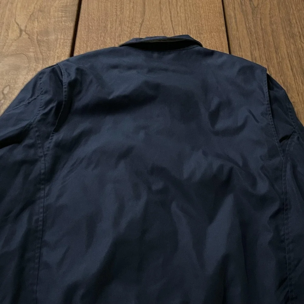 Polo Ralph Lauren Jacket Mens 2XL Navy Blue Harrington Windbreaker Pony Logo